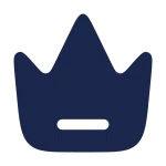 Crown Line SVG Icon